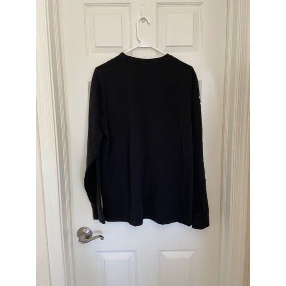 Men's U.S. Polo Assn Black Long-Sleeved Shirt (Large) - Picture 4 of 4